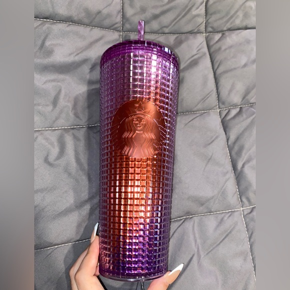 Purple colorful Starbucks cup - Picture 1 of 5